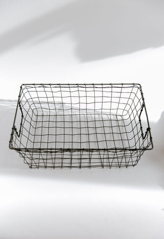 Fog Linen Wire Baskets