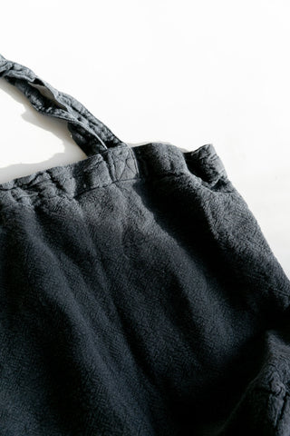 Raw Linen Tote Bag