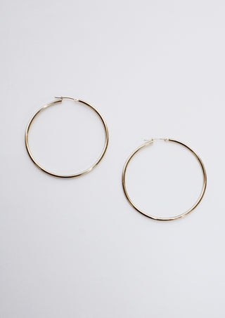 10 karat gold hoops