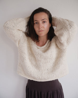 Emma Rothkopf Nogu Pullover in Crema