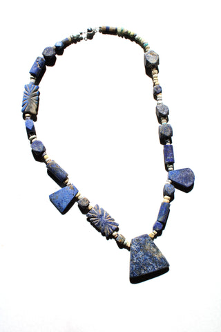 Antique Lapis Necklace