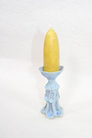 Chubby beeswax candles