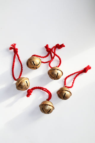 Brass Jingle Bell Ornament