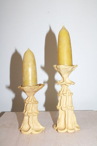 Ashley Brazil Tall Peach Candle Holder