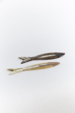 Carved Fish Comb