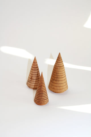 Set of 3 Wooden Christmas Trees