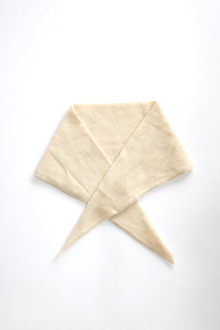 Le Bon Cashmere Bandana Oatmeal