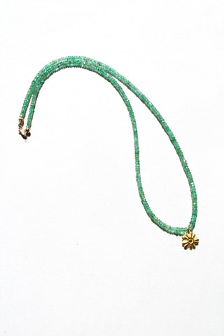 Emerald Floral Strand