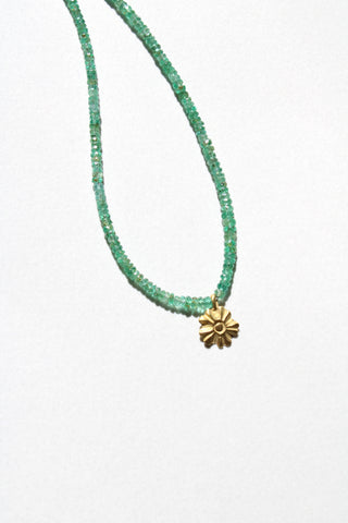 Emerald Floral Strand