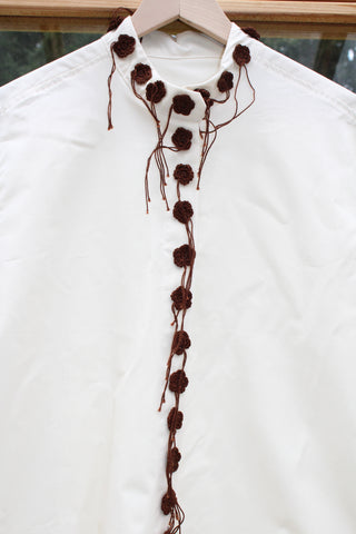 Accidente con Flores Garden Button up