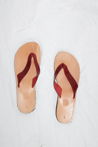 Greek Leather Flip Flops