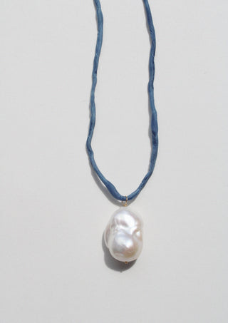 Baroque Pearl on Silk