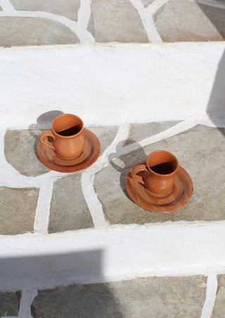 Espresso Set in Clay