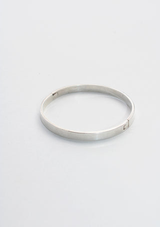 Vintage Sterling Silver Hinged Bangle