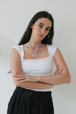 Gil Rodriguez El Tigre Everyday Top in White