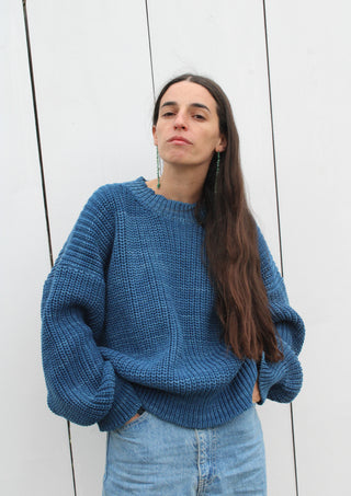 Shaina Mote Perle Sweater in Indigo