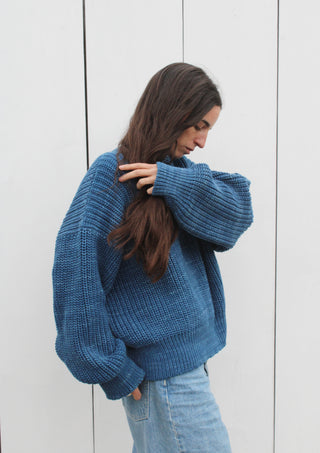 Shaina Mote Perle Sweater in Indigo