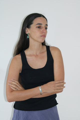 Shaina Mote Classic Tank in Onyx