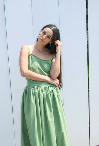 Emma Rothkopf Ritual Tank Dress in English Ivy
