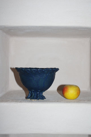 Parfait Pedestal  in Indigo blue Ashley Brazil