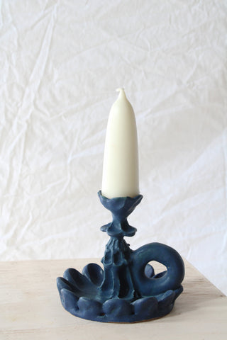 Ashley Brazil Indigo Chamberstick