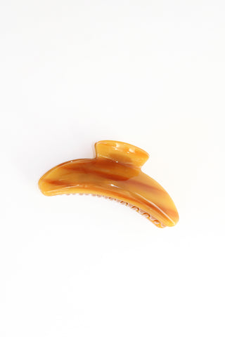 Jumbo Heirloom Claw in Cognac