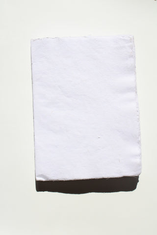 Large Lamali Handmade Journal in White