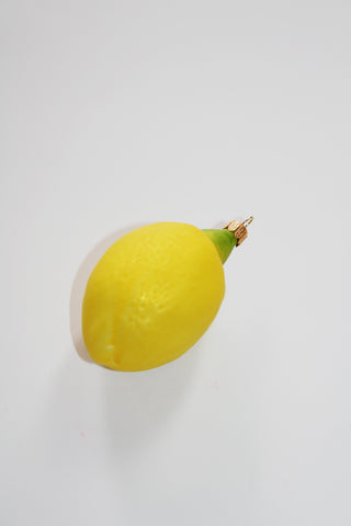 Hand Painted Lemon Ornament