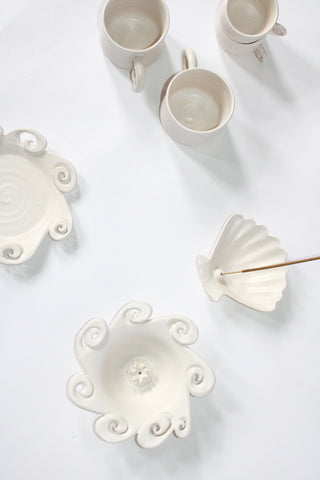 Shell Incense Catcher by Mellow NYC