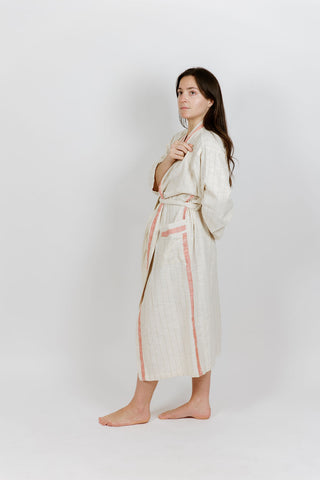 Mizar & Alcor Linen Robe