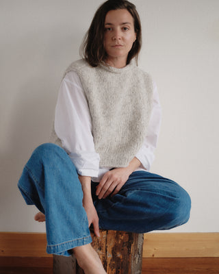 Shaina Mote Roll Vest in Haze