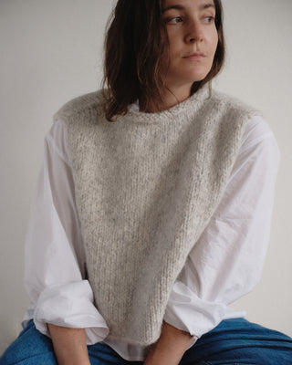 Shaina Mote Roll Vest in Haze