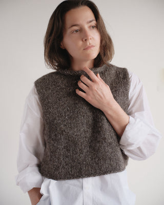 Shaina Mote Roll Vest in Dusk