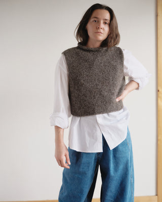 Shaina Mote Roll Vest in Dusk