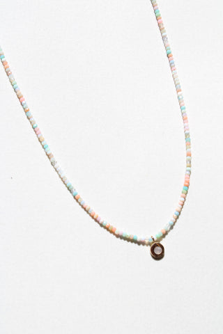 Sea Pendant and Opals