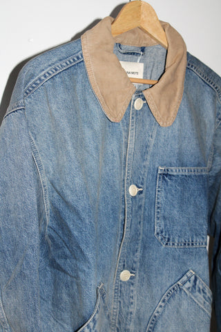 Shaina Mote Painter Coat in Denim