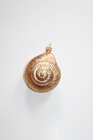 Hand Painted Nautilus Seashell Ornament