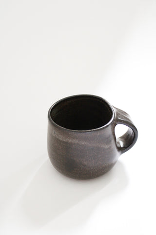 Short Mug in Matte Granite  by Kati Von Lehman