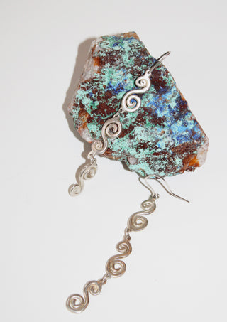 Spiral Dangle Earrings
