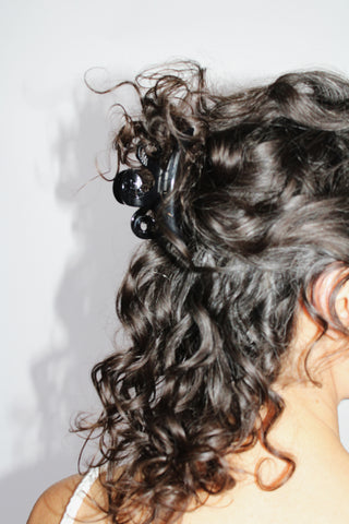 River Hair Claw by Merrma in Jet