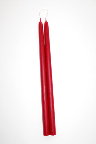 Tall Red Taper Candles