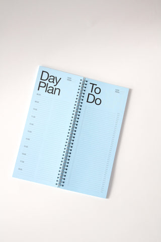 Things To Do Daily Planner in Blue