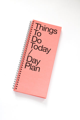 Things To Do Daily Planner in Coral